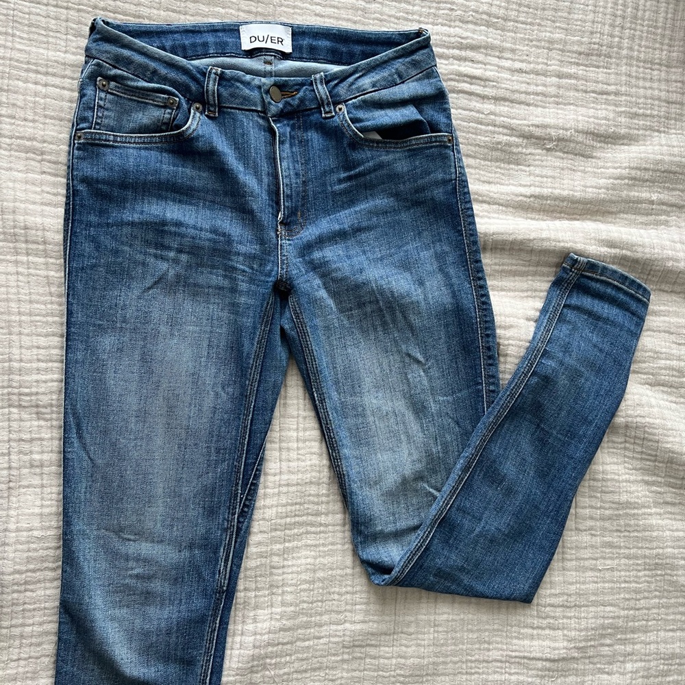 NAME YOUR PRICE DU/ER DUER skinny Women's Jeans performance stretch size 27 x 31